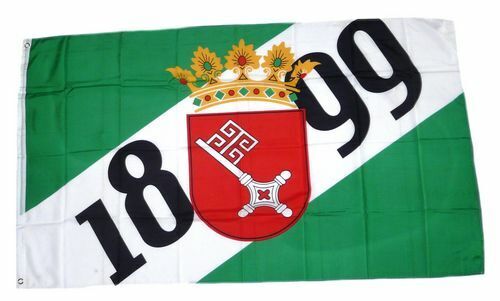 Flagge / Fahne Bremen 1899 Fan Hissflagge 90 x 150 cm - Bild 1 von 1