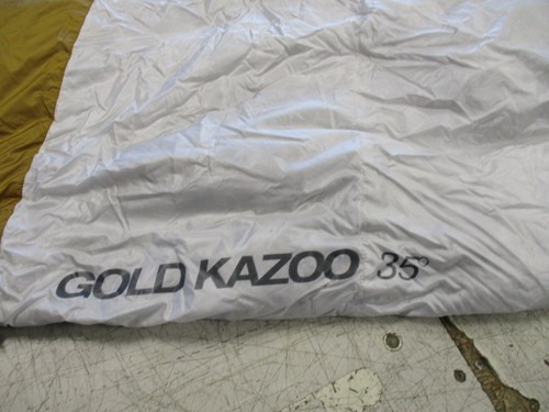 THE NORTH FACE GOLD KAZOO ECO SLEEPING BAG YELLOW & GRAY NF0A52E14K6-REG-RH - Picture 10 of 14