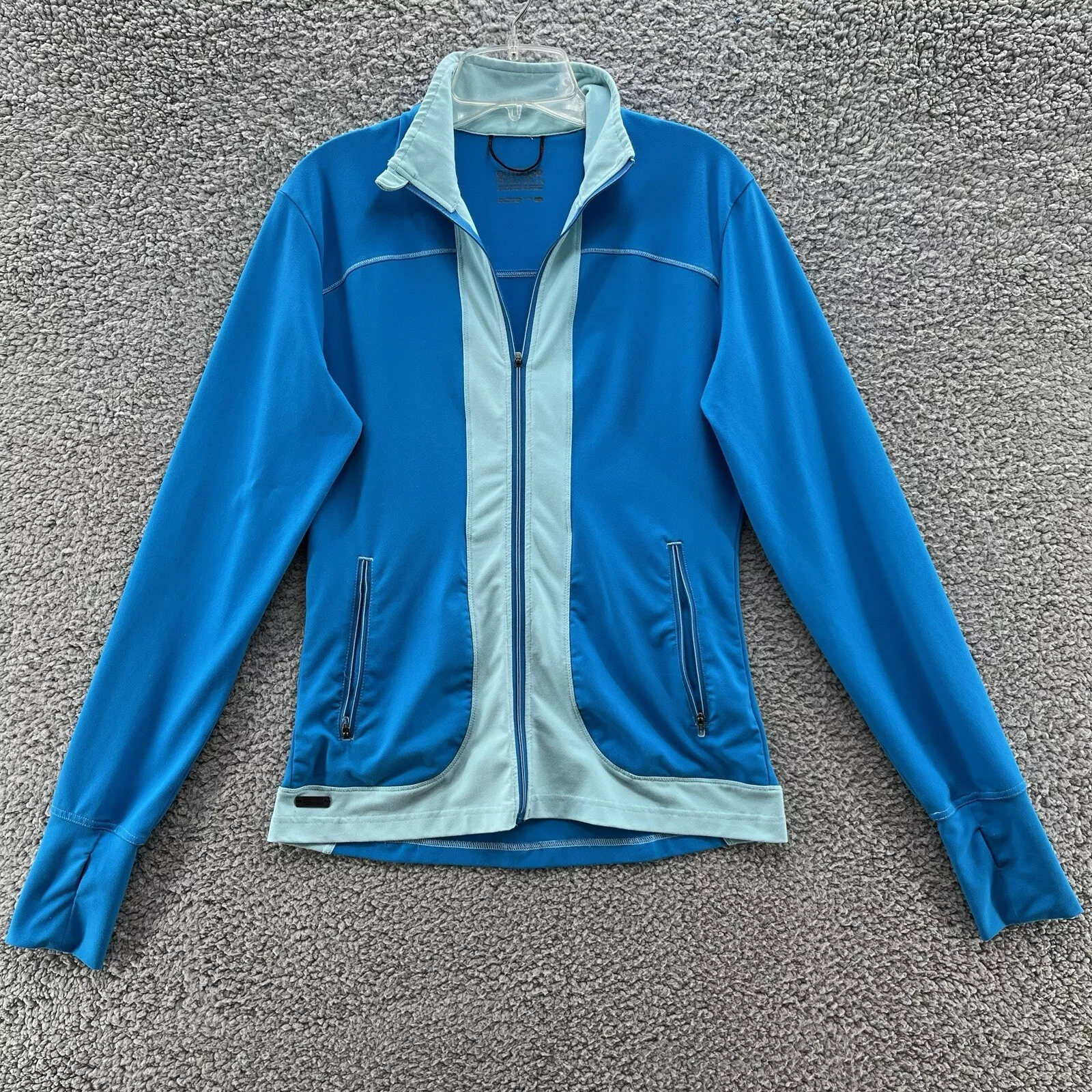 outdoor-research full zip performance running hiking jacket