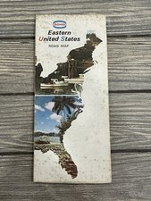 Vintage 1971 Sohio Eastern United States Gas Service Station Travel Road Map~14