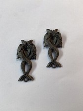  ONE VINTAGE ARTCAST KOI FISH PENDANT, FREE SHIPPING.