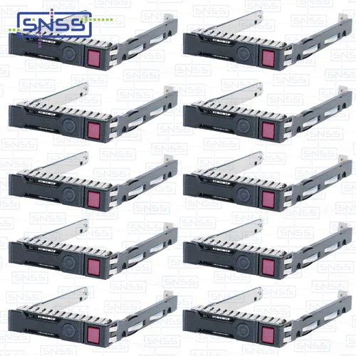LOT OF 10 X GENUINE HP PROLIANT GEN 8-10 SFF 2.5 HotSwap Caddy 651687-001 651699