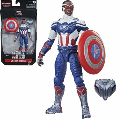 AVENGERS 2021 MARVEL LEGENDS 6-INCH NEW CAPTAIN AMERICA: SAM