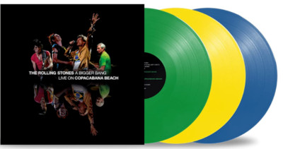 Rolling Stones - A Bigger Bang Live in Rio 2006 Color Triple Vinyl LP NEU
