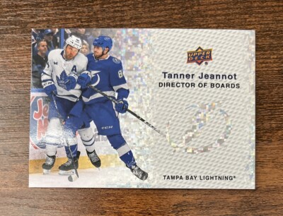 2023-24 Upper Deck Director Boards Sparkle #DB-5 Tanner Jeannot ...
