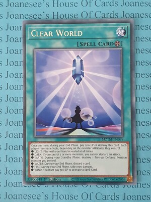MZTM-DE098 Clear World Rare Yu-Gi-Oh Karte 1. Auflage Neu