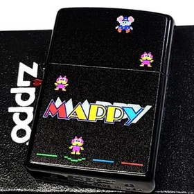 Zippo lighter game Mappy Namco Legendary Famicom unused item imported from Japan