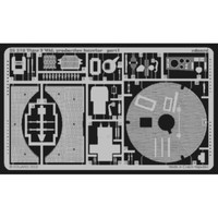 MW22 Eduard 35518 Tiger I Mid. Production Interior 1/35 Pe Set For Academy