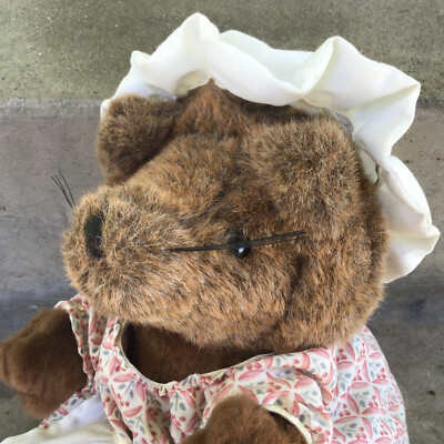 Vintage EDEN PLUSH MRS TIGGY-WINKLE HEDGEHOG STUFFED ANIMAL 8