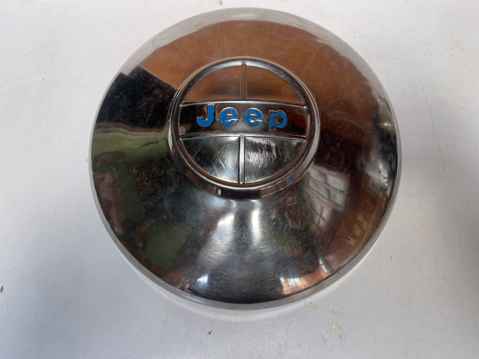 NOS Vintage 19631971 JEEP Dog Dish Poverty HUBCAP Wheel Cover Jeepster