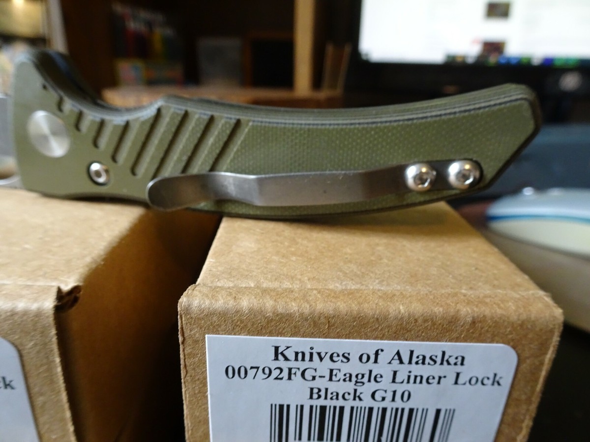 KNIVES OF ALASKA EAGLE FOLDER 4.25