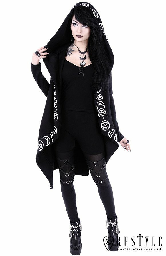 Restyle All Seeing Moon Oversized Gothic Punk Leviathan