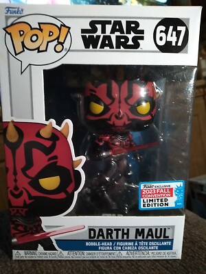 Funko Pop! Vinyl: Star Wars - Darth Maul - New York Comic Con 2023 Exclusive