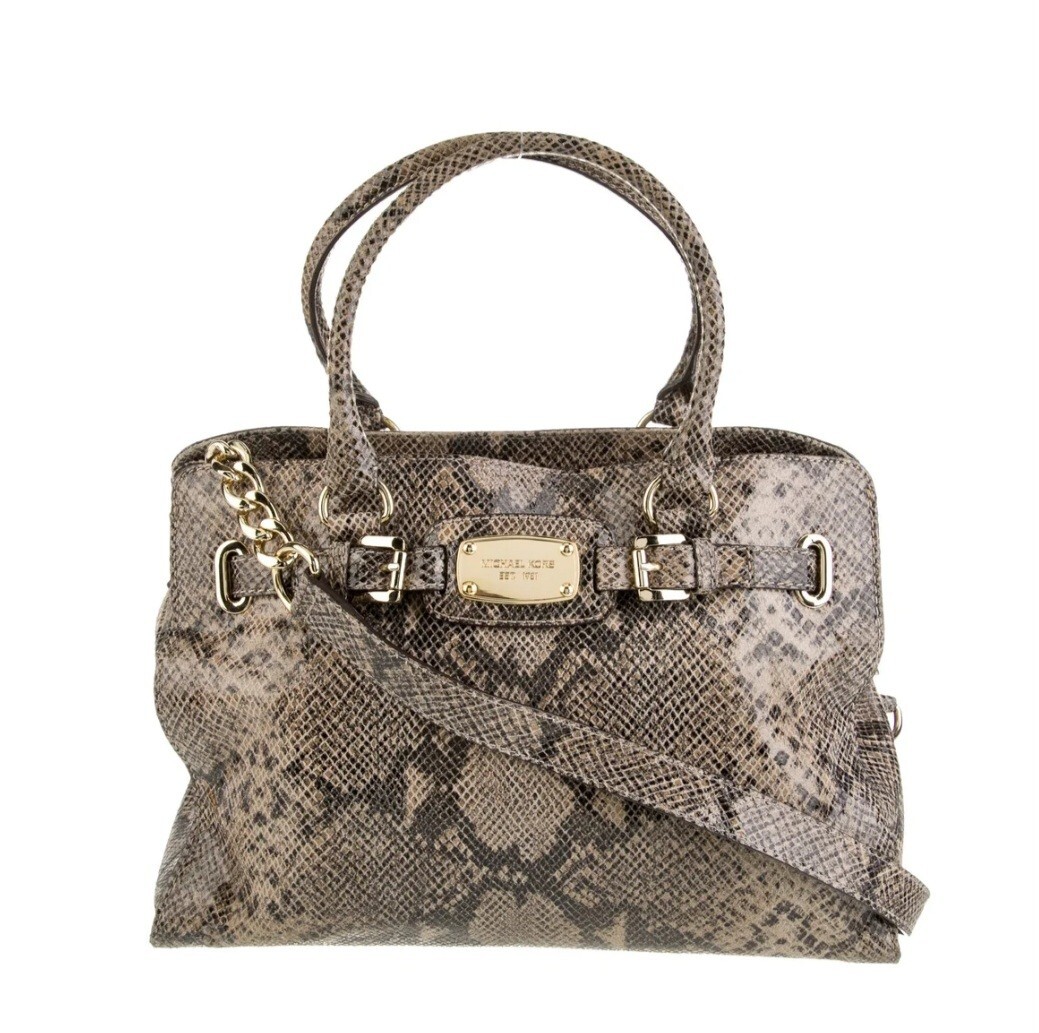 MICHAEL KORSCasual Python Chain Linked Handle Bag - image 6