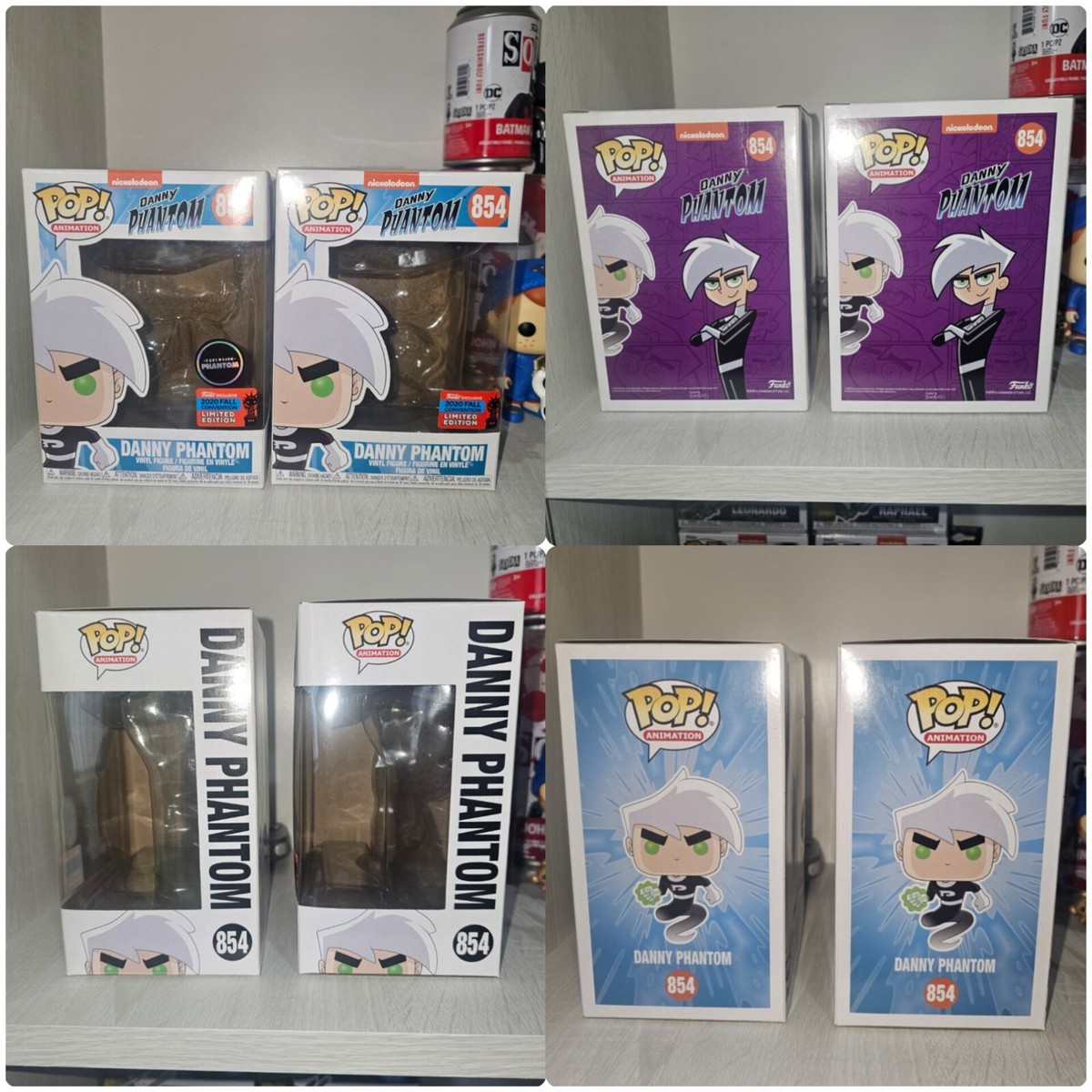 👻💎Funko Pop! Danny Phantom #854 CUSTOM Metallic GITD💎👻 | eBay