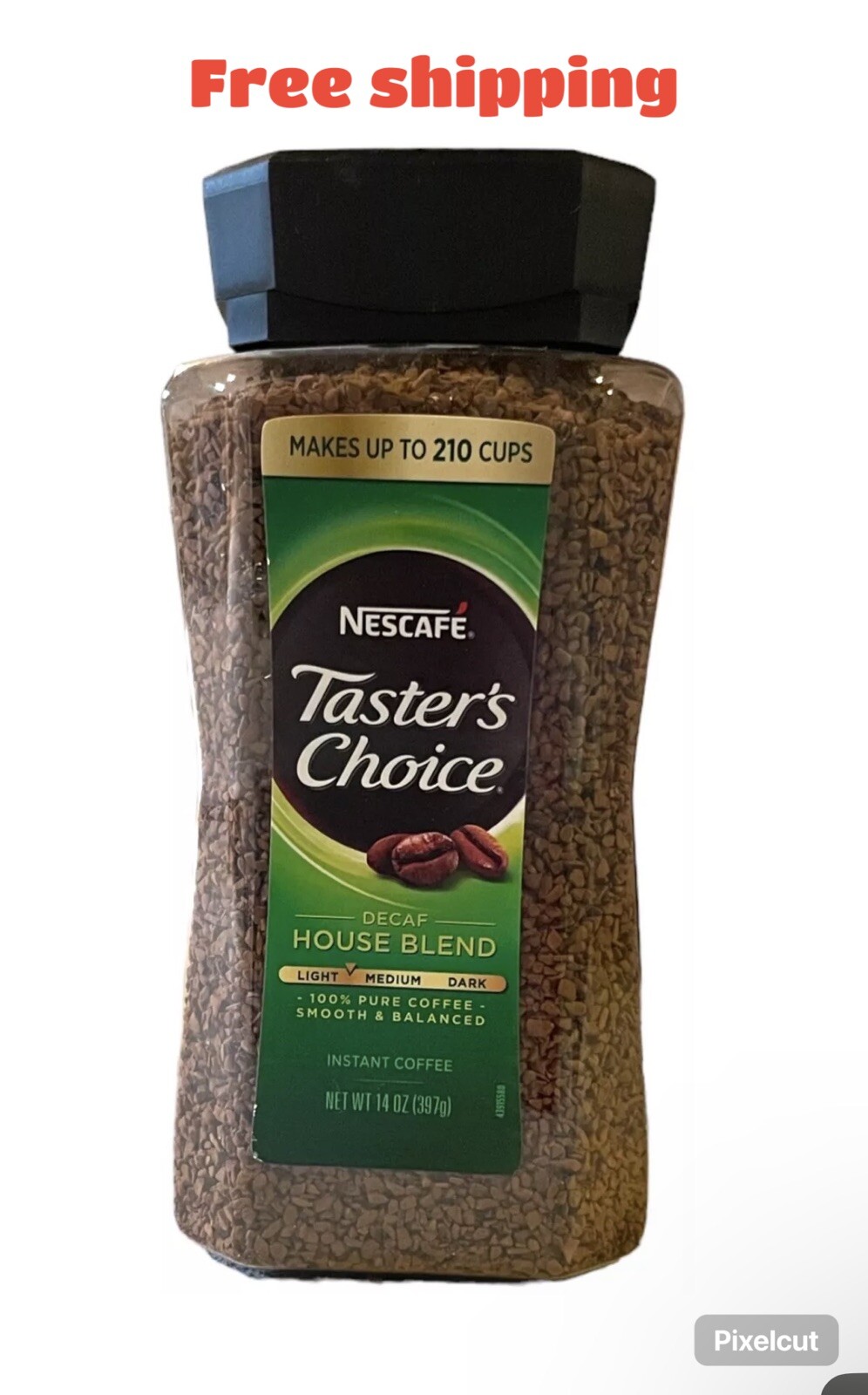 🔥HOT DEAL🔥Nescafe Taster's Choice Decaf House Blend Instant Coffee 14