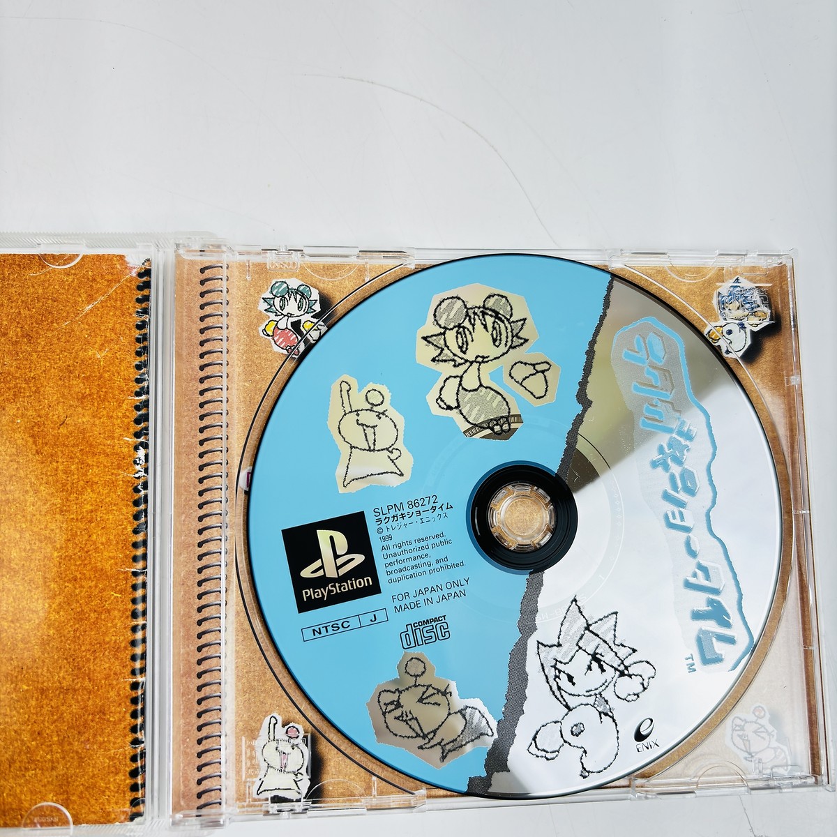 PlayStation1/プレイステーション1/プレステ1/PS1 ENIX エニックス ラクガキショータイム ソフト PlayStation1/プレイステーション1/プレステ1/PS1 ENIX