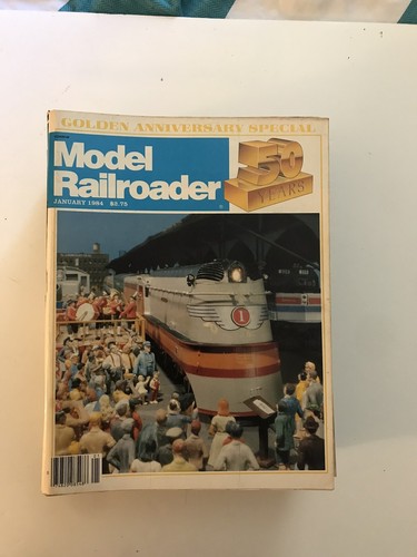 Lote 13 - Revista Model Railroader 1982/84/86 Envío Gratis - Excelente Estado - Imagen 3 de 15