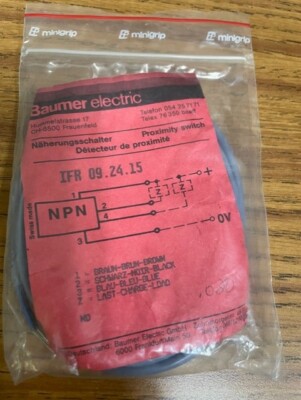 Baumer Electric IFR 09.24.15 Proximity Switch  NEW