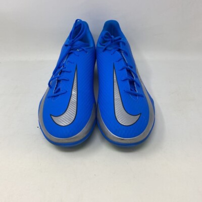 Nike Mens Phantom GT Soccer Shoes Blue CK8459-400 Low Top Lace Up 11M EUR 45