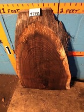  9748  2" THICK black walnut Live Edge Slab lumber KILN DRIED