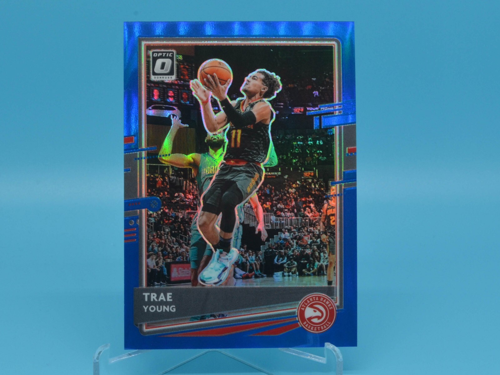 2020-21 Optic TRAE YOUNG Blue Prizm Refractor /59 #2 • Atlanta Hawks SSP