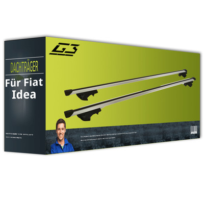 G3 Open Alu - Dachträger - Aluminium - für Fiat Idea Typ 350 NEU