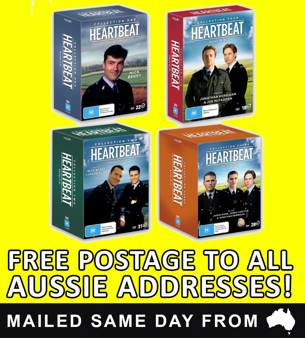 HEARTBEAT The Complete Collection Season Series 1 - 18 DVD