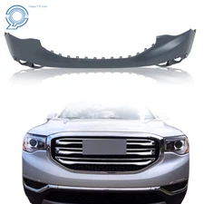 Front Bumper Cover Upper 84286368 For 2017 2018 2019 GMC Acadia W/O Radar Holes