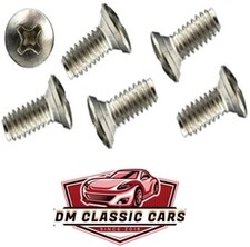 1968-73 Camaro Firebird Chevelle Cutlass Nova Correct Door Latch Screw 6pc Set 1968-73 Camaro Firebird Chevelle Cutlass Nova Correct Door Latch Screw 6pc Set