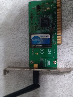  TRENDNET Wireless TEW-228PI PCI WiFi Network Card