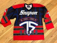 Snap On Tools Swingster Jersey M Made In USA 75 Years Flawed