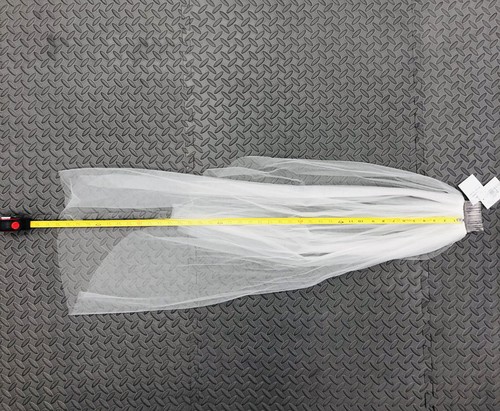 David's Bridal Two 2 Tier Ivory Tulle Wedding Veil NWT - Picture 5 of 7