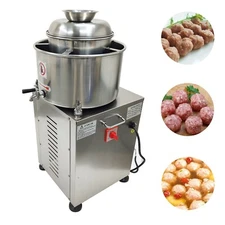 220V Single-Phase Electric Meat Puree Making Machine Meatball Beater Machine