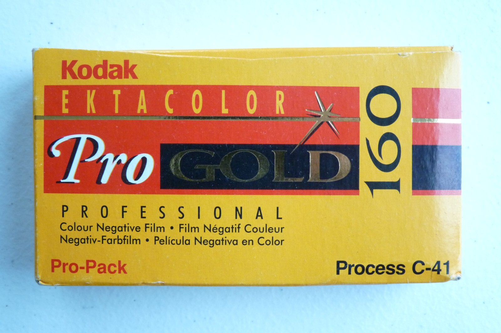 Film 120 Kodak Ektacolor Pro Gold ISO 160 pour photographie argentique d'art moyen format