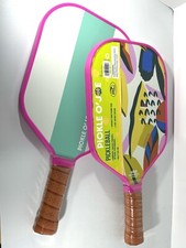 Pickle O Joe Pickleball Paddles. Set Of 2. USA Pickleball Approved. New Tropical