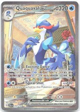 Quaquaval ex Holo Special Illustration Rare SV02: Paldea Evolved 260/193 NM