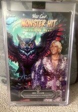 Ric Flair Wild Card Monster Hit 2025 1 Of 1.