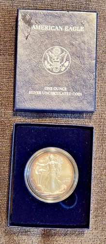 American Eagle 2011-W Silver 1 oz. Uncirculated Coin With OGP & COA