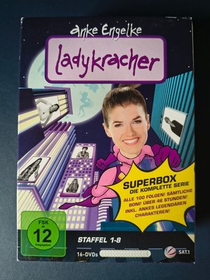 Ladykracher - Superbox - Die komplette Serie - Staffel 1-8 - 16 DVDs