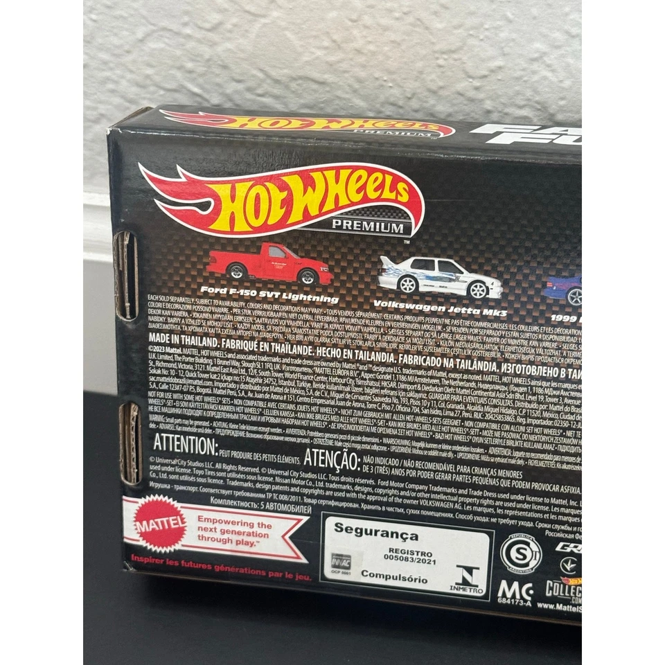 Hot Wheels Toy Cars, Premium Fast and Furious Premium Bundle Set [New][Sealed] - Image 3 of 4