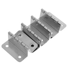 4 Pcs Folding Cabinet Hinges Wooden Boxes Butt for Doors Hardware