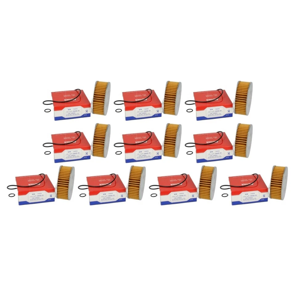 10x MIW Ölfilter für YAMAHA VMX-12, XS, XVZ HF146 1J7-13440-91 - Bild 1 von 1