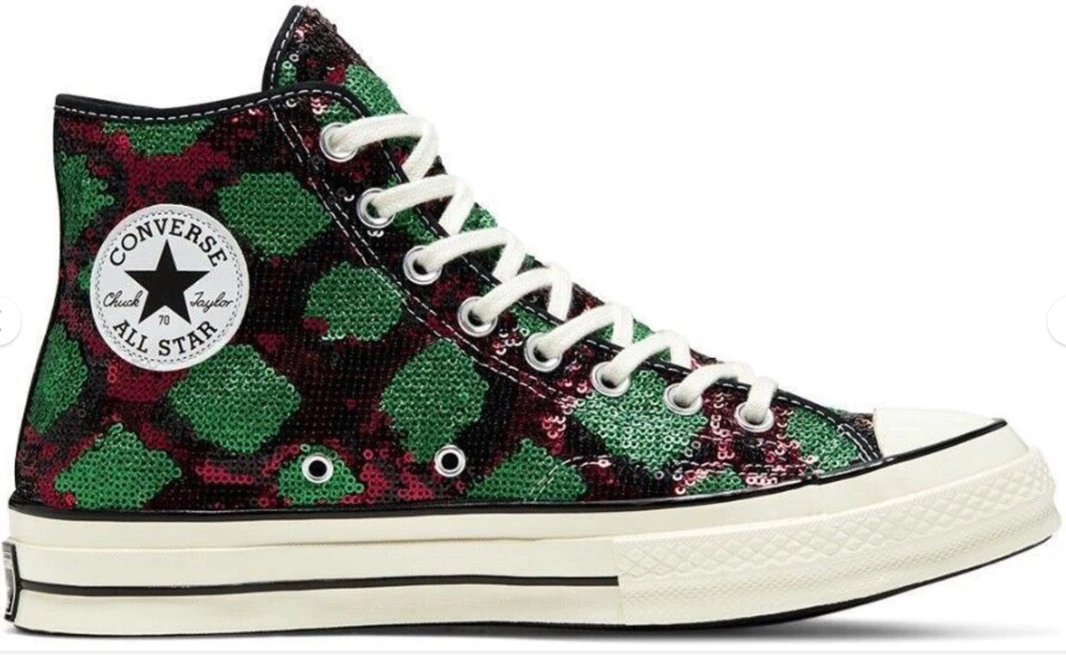 CONVERSE CT70 スネーク snake Converse Chuck 70 High Snake Pattern - Red Green for Sale