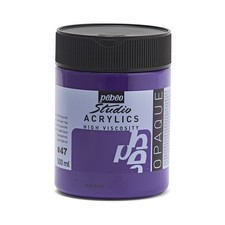 Studio Pot Acrylic Paint, 500ml, Dark Cobalt Purple