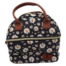 Hafmall Doppelschicht Isolierte Lunch Taschen, 9L kleine Kühltasche für Damen, M