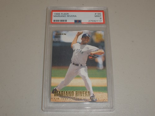 1996 Fleer Baseball #195 Mariano Rivera PSA 9 MINT