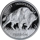 Pamp 1 Ounce Silver Buffalo Rounds (20pc) Roll - .999 20 Ounces Total - STOCK