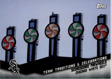2019 Topps Opening Day Team Traditions and Celebrations Scoreboard Pinwheels