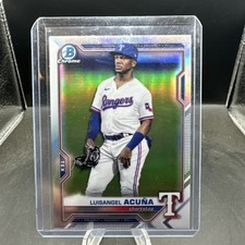 2021 Bowman Draft - Chrome Luisangel Acuna #BDC-81 Refractor (RC)